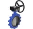 Дисковый затвор DN.ru поворотный QT450-QT450-EPDM-2W-Fb-R Ду300 Ру16 LUG с редуктором D050-49987 3