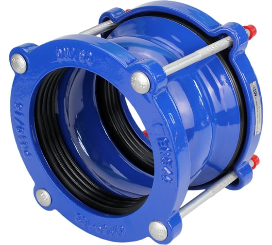 Муфта соединительная DN.ru ДРК-TIAN Ду150, Ру16, сталь, EPDM, обжим 159-182 мм D270-16262