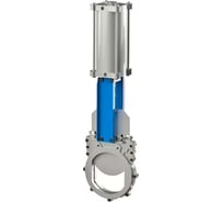 Задвижка шиберная двусторонняя DN.ru 304-304-EPDM-2W-Fb-2P Ду125, Ру16, пневмопривод, WENZ D040-08569