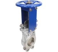 Задвижка шиберная односторонняя DN.ru 316-316-EPDM-1W-Fb-S Ду200, Ру10, штурвал, WENZ D040-08535