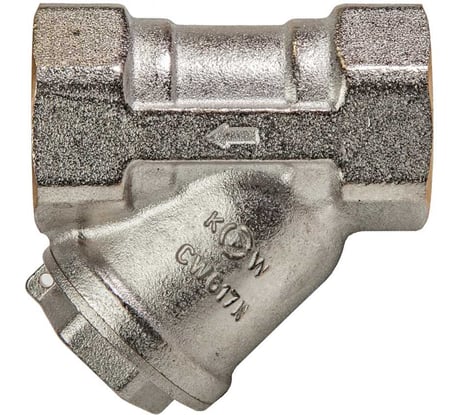 Фильтр механической очистки KROMWELL косой, 1/2", внутренняя - внутренняя резьба KW.400.04