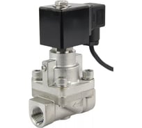 Клапан электромагнитный DN.ru V2W-901P-NC Ду25 Ру6-100 НЗ, пилотного действия, 24В AC D130-04473