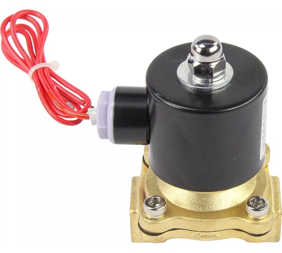 Клапан электромагнитный DN.ru VS2W-100E-NC Ду15 Ру10 двухходовой, латунь, EPDM, 24В AC D130-04294