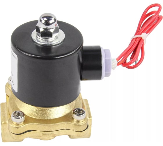 Клапан электромагнитный DN.ru VS2W-100E-NC Ду15 Ру10 двухходовой, латунь, EPDM, 24В AC D130-04294