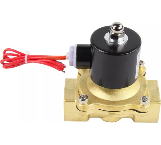 Клапан электромагнитный DN.ru VS2W-100N-NC Ду25 Ру10 двухходовой, латунь, NBR, 24В AC D130-04302