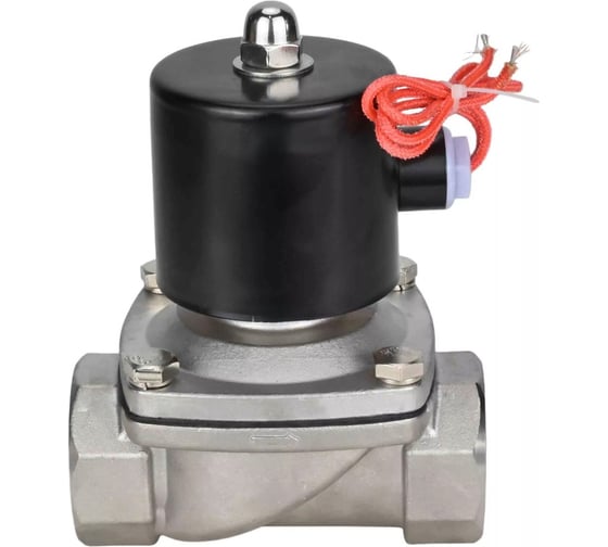Клапан электромагнитный DN.ru VS2W-101E-NC Ду15 Ру10 двухходовой, сталь, EPDM, 24В AC D130-04336