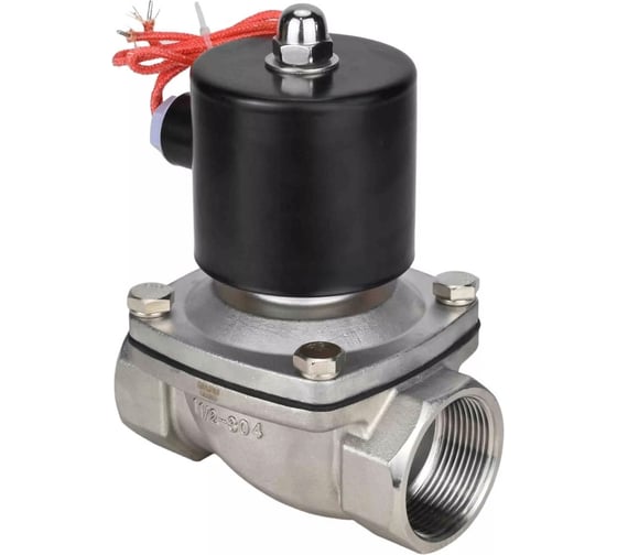 Электромагнитный клапан DN.ru VS2W-101E-NC Ду20 Ру10 двухходовой, сталь, EPDM, 24В AC D130-04337 1
