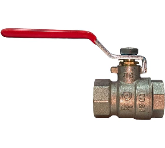 Кран шаровой ROMMER неполнопроходной, ВР/ВР, ручка рычаг RBV-0001-2110315 RG00938RJN6A80