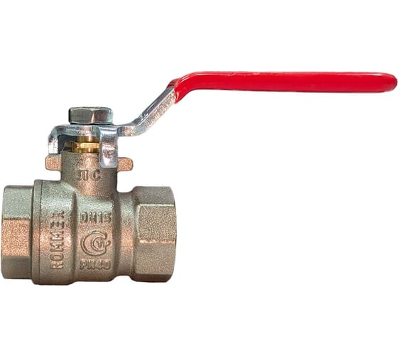 Кран шаровой ROMMER неполнопроходной, ВР/ВР, ручка рычаг RBV-0001-2110315 RG00938RJN6A80