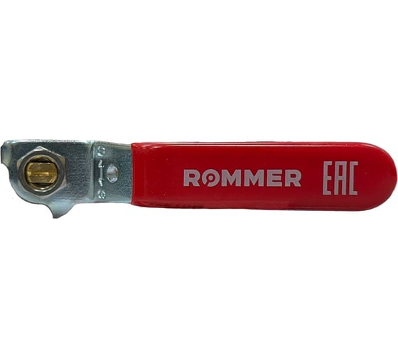 Кран шаровой ROMMER неполнопроходной, ВР/ВР, ручка рычаг RBV-0001-2110315 RG00938RJN6A80
