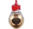 Кран шаровой ROMMER НР/НР, ручка бабочка, 1" RBV-0007-2410225 RG00938RJNBUP9 2