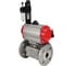 Шаровой кран DN.ru 316-316-PTFE L-тип Ду40 Ру16, пневмопривод, пн.распределитель, БПВ D160-32986 6