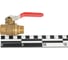 Шаровой кран SMT 1/2"МхF, красная ручка, латунь 521H6604R 4