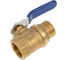Шаровой кран SMT 3/4"МхF, синяя ручка, латунь 521H6605B 1