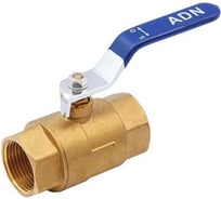 Шаровой кран SMT ADN 1" FхF, синяя ручка 560H6610B