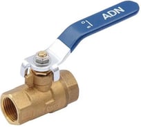Шаровой кран SMT ADN 1/2" FхF, синяя ручка 560H6604B