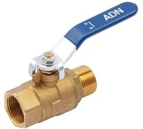 Шаровой кран SMT ADN 3/4" MхF, синяя ручка 561H6605B