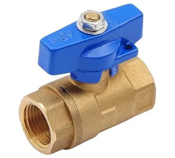 Шаровой кран SMT ADN 1/2" внутренняя резьба, синяя бабочка 562H6604BB 1