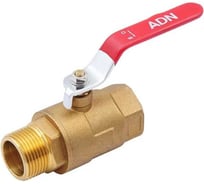 Шаровой кран SMT ADN 1" МхF, красная ручка 561H6610R