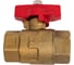 Шаровой кран SMT ADN 3/4" FхF, красная бабочка 562H6605RB 4