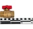 Шаровой кран SMT ADN 3/4" FхF, красная бабочка 562H6605RB 5