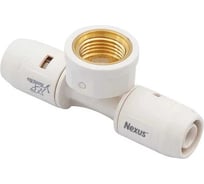 Тройник SMT SharkBite NEXUS T16х1/2Fх16, цанга-внутренняя резьба-цанга SN03161216FB
