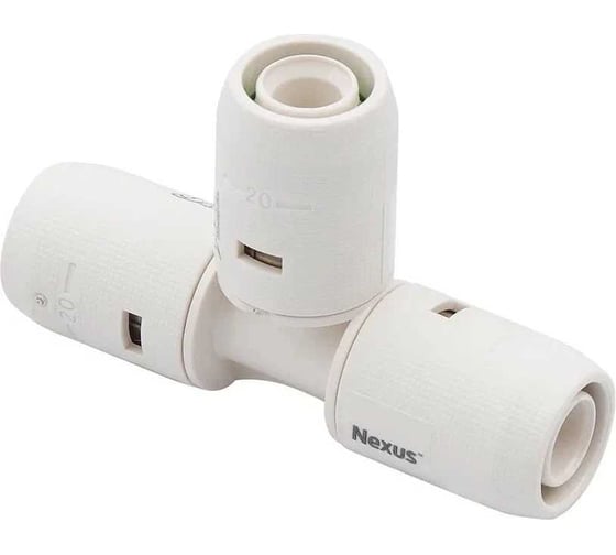 Тройник SMT SharkBite NEXUS T20х20х20, цанга-цанга-цанга SN03202020