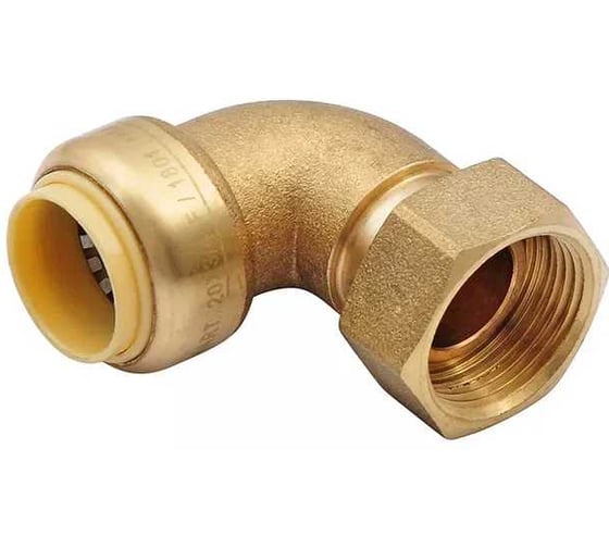 Переходник угловой SMT труба-накидная гайка, 20(2,8)х3/4F SMT1510LC20х3/4F