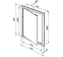 Дверца Zernberg Porta 2040 Brown 10412091