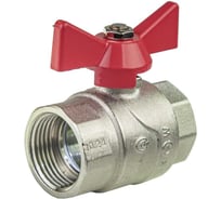 Шаровой кран KROMWELL (ручка-бабочка) 1 внутренняя - внутренняя резьба KW.182.06