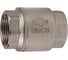 Клапан обратный с латунным золотником KROMWELL 3/4, никелированный KW.502.05 3