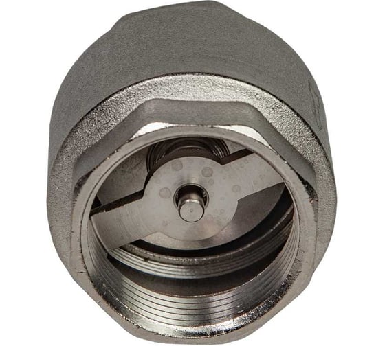 Клапан обратный с латунным золотником KROMWELL 1, никелированный KW.502.06