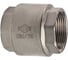 Клапан обратный с латунным золотником KROMWELL 1, никелированный KW.502.06 1