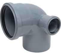 Отвод внутренней канализации ТЕВО ПП 110 87,5 с выходом 50 правый 013021302