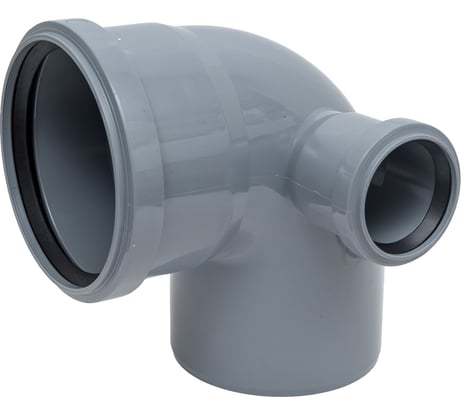 Отвод внутренней канализации ТЕВО ПП 110 87,5 с выходом 50 правый 013021302