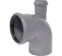 Отвод внутренней канализации ТЕВО ПП 110 87,5 с выходом 50 вверх 013021304