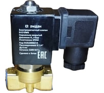 Электромагнитный клапан Ридан EV210WR, G 1/4, Ду 6 мм, EPDM (вода, пар до 130 гр.С), НЗ, 0-4 бар,220В, 50 Гц. 042U200631R