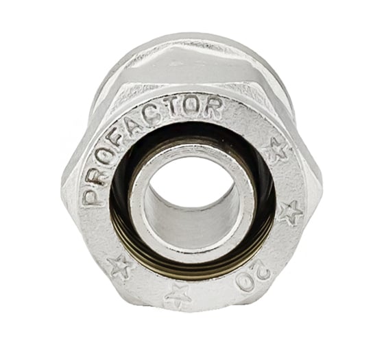 Соединитель обжимной PROFACTOR ц/в 20 х 1/2 PF PF 402