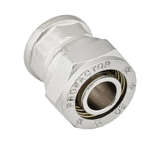 Соединитель обжимной PROFACTOR ц/в 20 х 1/2 PF PF 402