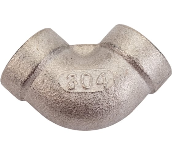 Отвод 90 TITAN LOCK нержавеющий (уголок) ВР/ВР, 1/4 AISI304, 5 шт. TL025ELFF_5