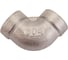 Отвод 90 TITAN LOCK нержавеющий (уголок) ВР/ВР, 1/2 AISI304, 5 шт. TL050ELFF_5 2