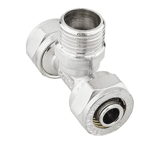 Тройник обжимной PROFACTOR ц/н/ц, 16 х 1/2 х 16 PF PF 458