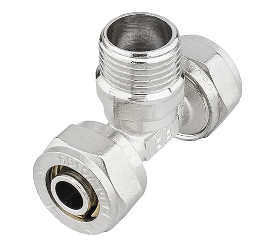 Тройник обжимной PROFACTOR ц/н/ц, 16 х 1/2 х 16 PF PF 458