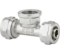 Тройник обжимной PROFACTOR ц/в/ц, 16 х 1/2 х 16 PF PF 450