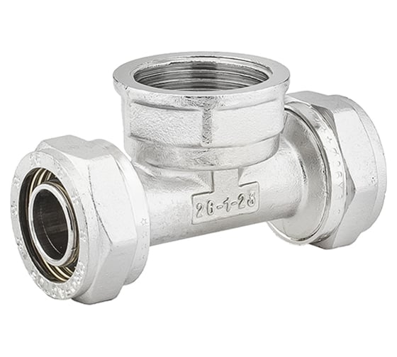 Тройник обжимной PROFACTOR ц/в/ц, 26 х 1 х 26 PF PF 455
