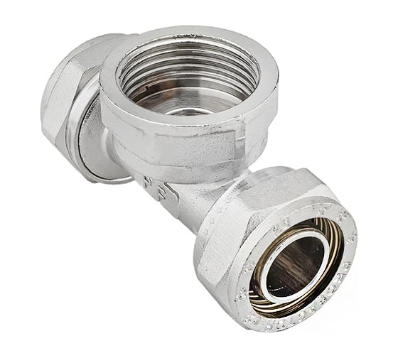 Тройник обжимной PROFACTOR ц/в/ц, 26 х 1 х 26 PF PF 455