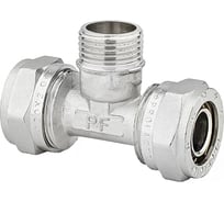 Тройник обжимной PROFACTOR ц/н/ц, 20 х 1/2 х 20 PF PF 460