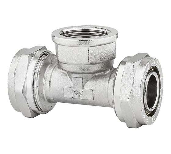 Тройник обжимной PROFACTOR ц/в/ц, 32 х 1 х 32 PF PF 456