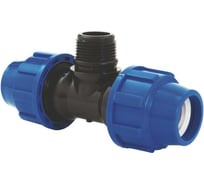 Тройник Poliext 50хН1 1/2х50, PN16 02150120