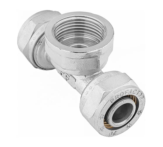Тройник обжимной PROFACTOR ц/в/ц 20 х 3/4 х 20 PF PF 453
